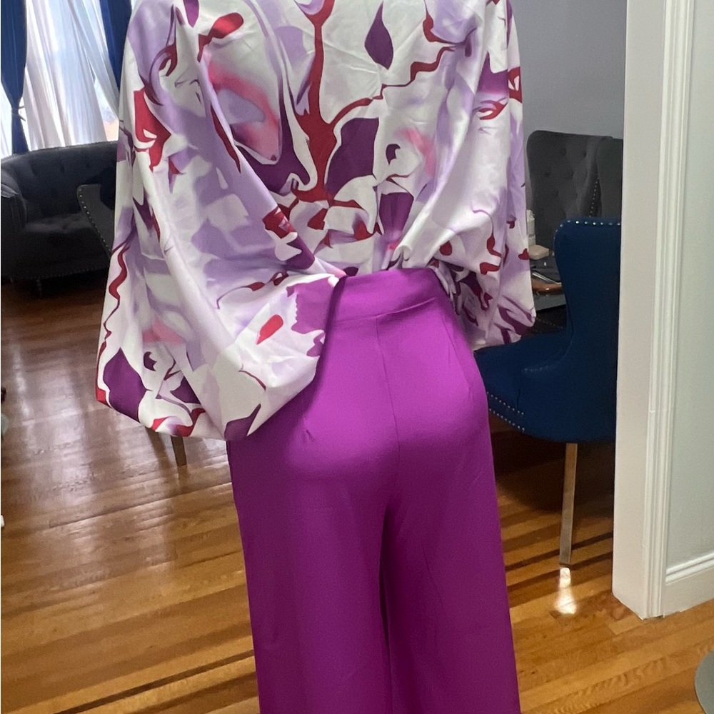 Vibrant Purple Women's Pants